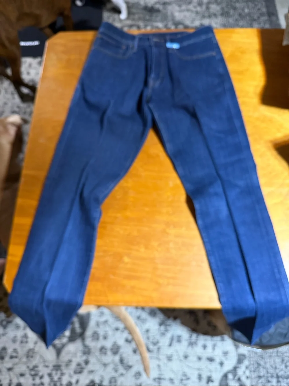 Lucky Brand Dark Indigo Denim Jeans - Blue